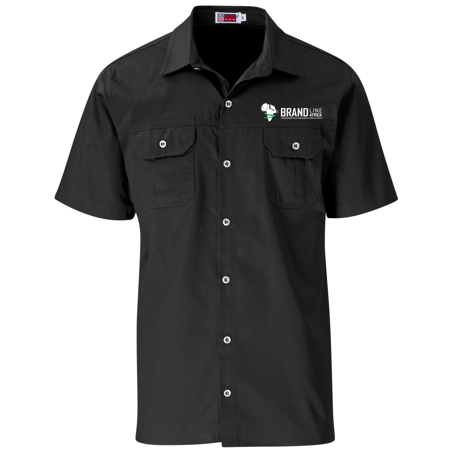 Shirt collar - black