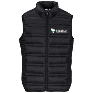 Puffer sleeveless - black