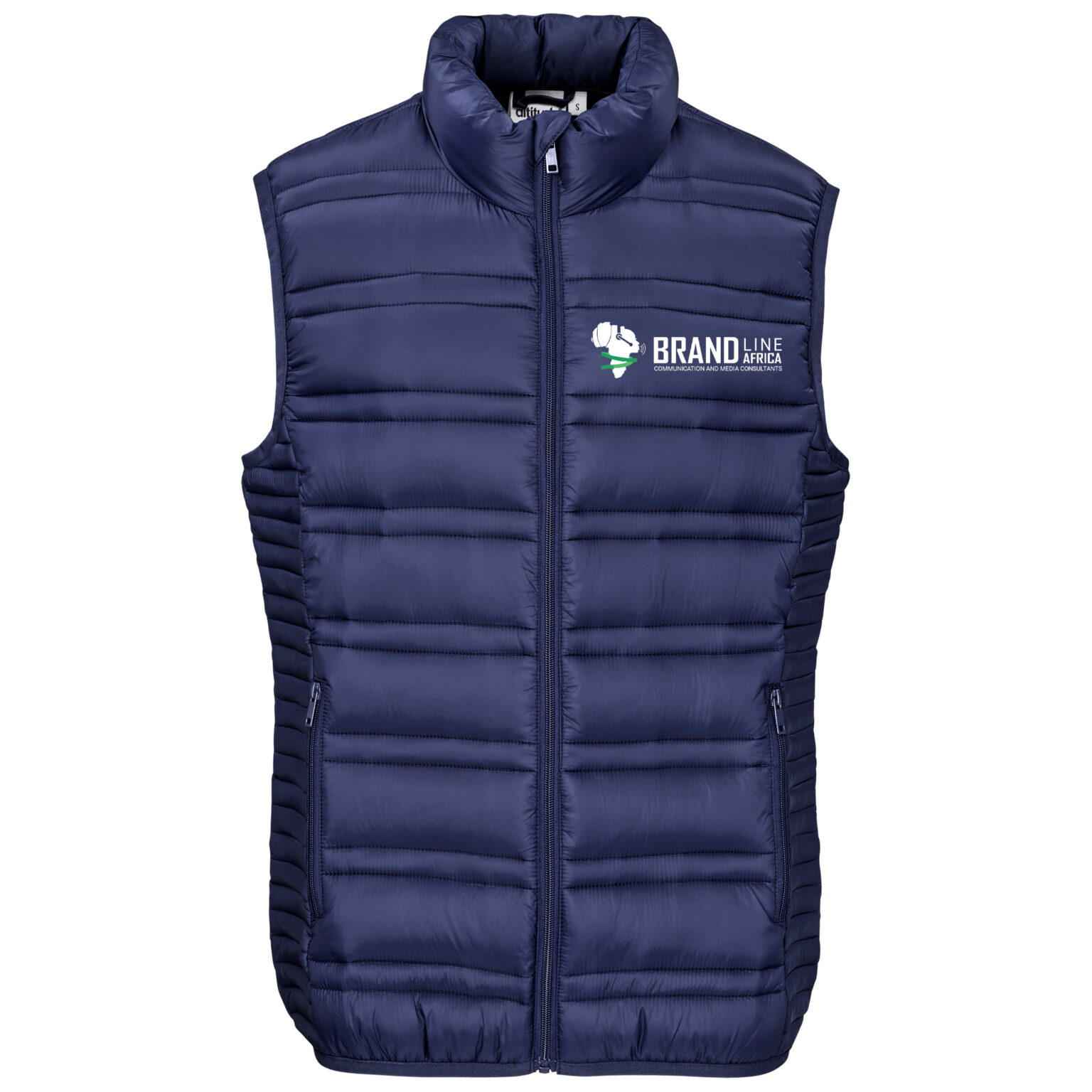 Puffer sleevelesss - blue