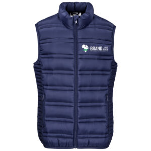 Puffer sleevelesss - blue