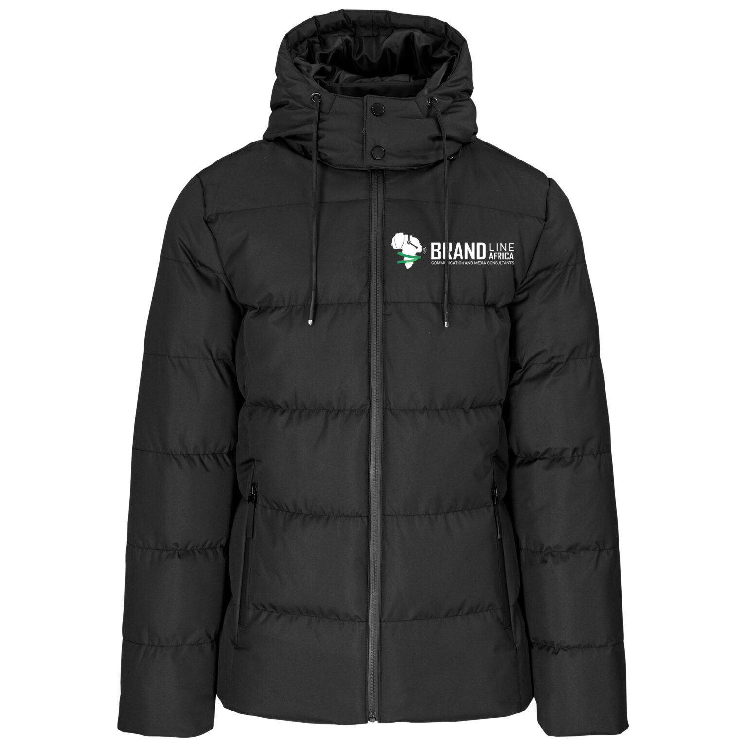 Puffer jacket - black