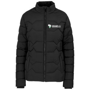 Puffer jacket thin - black